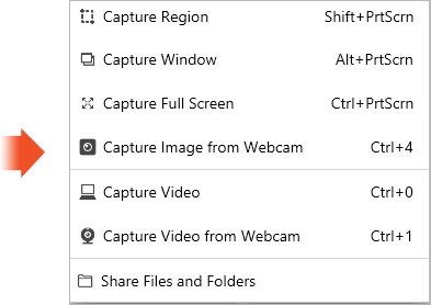 TinyTake Capture Features
