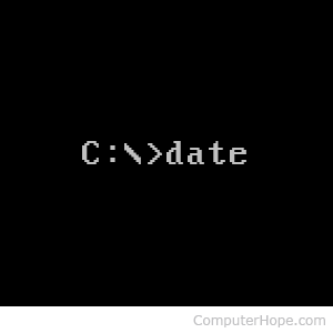 date command