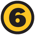 6 logo