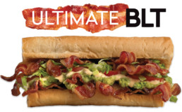 Which wich ultimate B L T sandwich