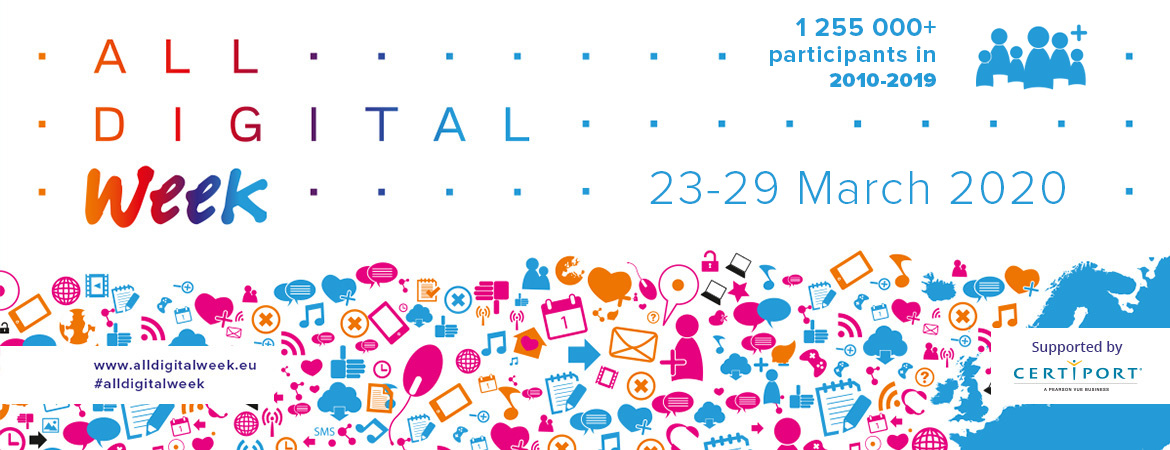 All Digital Week 2020: Certiport Supports All Digital Week