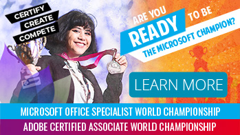 Certiport ACA and MOS World Competition